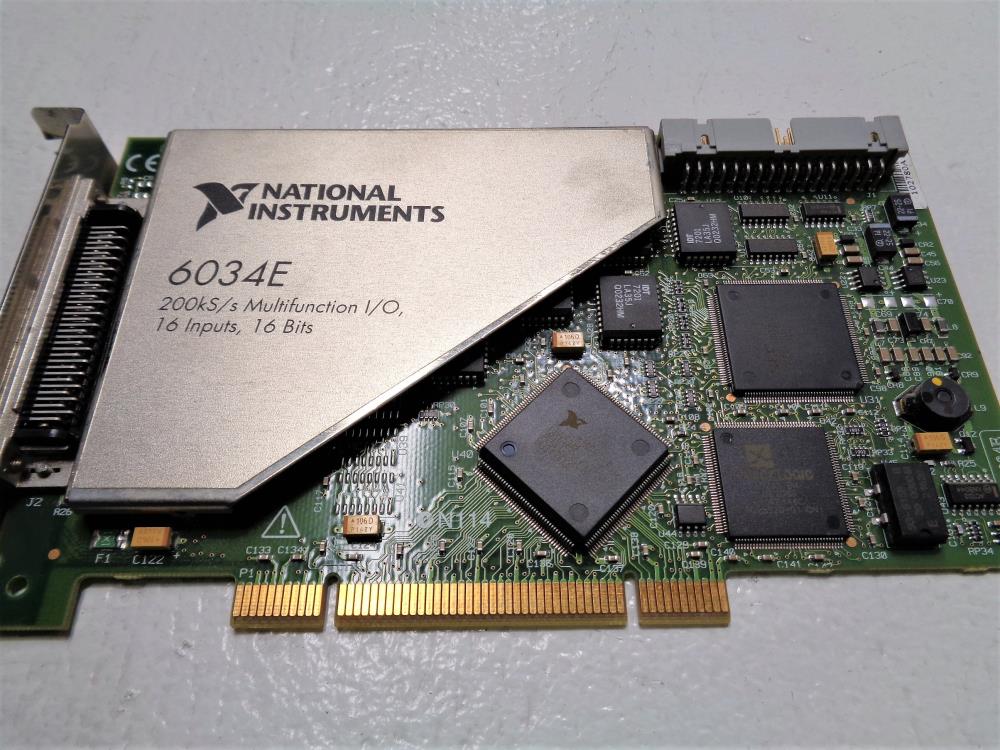 National Instruments 6034E Multifunction I/O Card #187576C-01